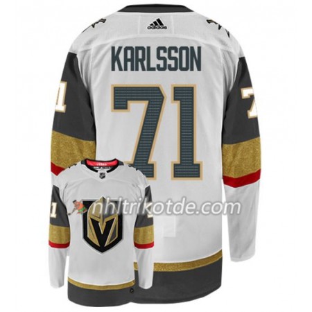 Vegas Golden Knights Trikot WILLIAM KARLSSON 71 Adidas Weiß Authentic - Herren Vegas Golden Knights Trikot WILLIAM KARLSSON 71 Adidas Weiß Authentic - Herren